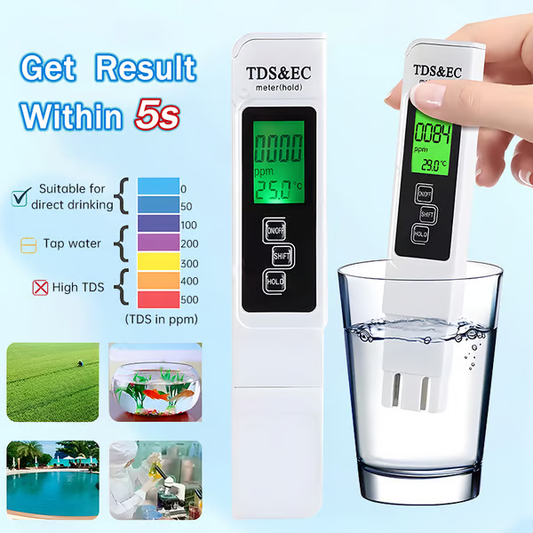🔥Last Day 48% OFF🔥2026 All-New 4 in 1 Digital Water Tester