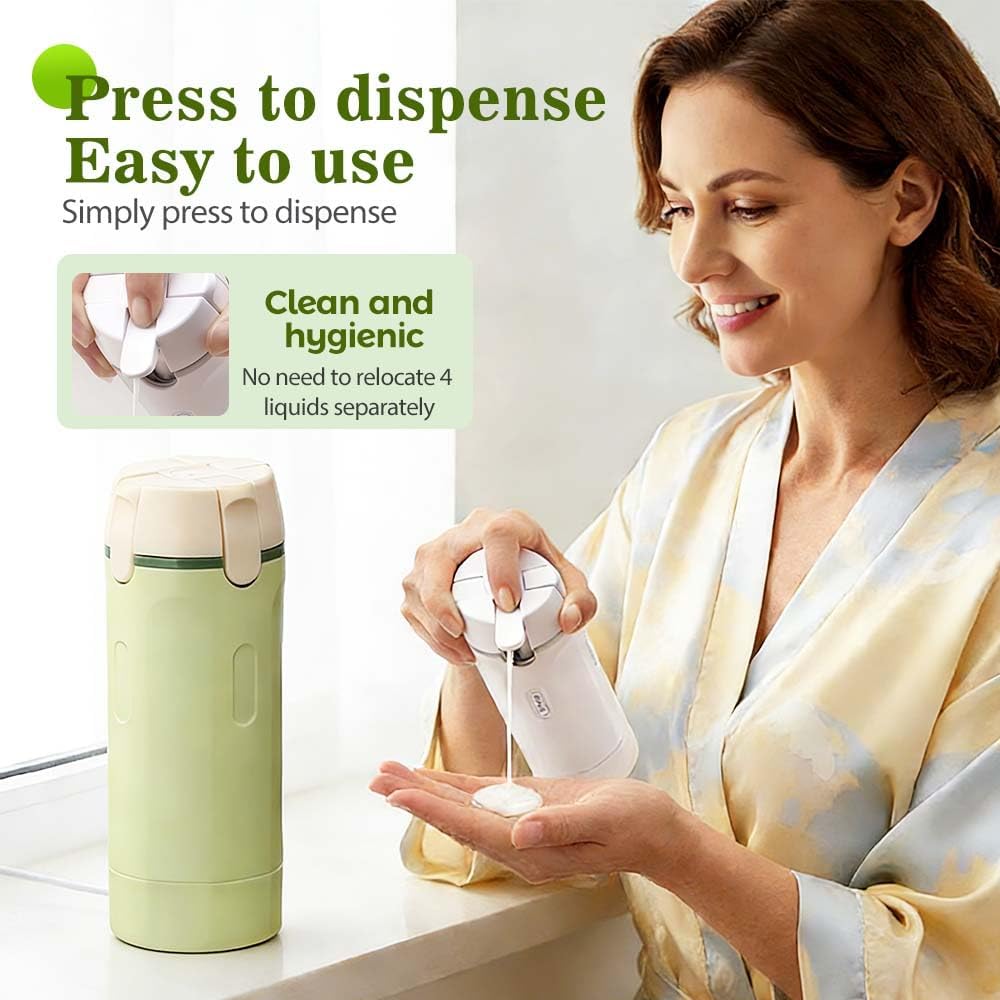 🔥LAST DAY 50% OFF - ✨4-in-1 Travel Dispenser Bottle