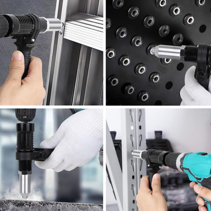 🔥Last Day 49% OFF- 🔥🎁  Professional Electric Rivet Gun Adapter Kit