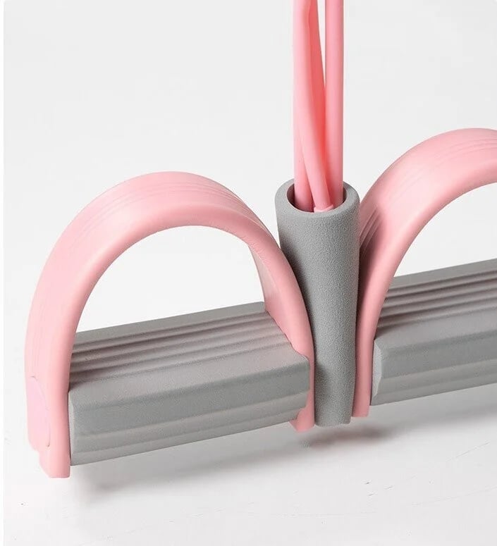 🔥21 Fitness Resistance Bands-4 Tube Pedal Ankle Puller