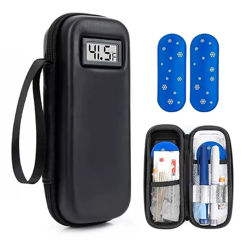 ✨LAST DAY ONLY 49% OFF🔥Insulin Cooler Travel Case with Temperature Display