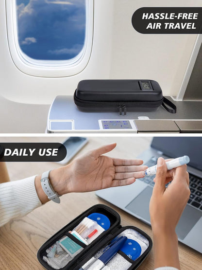 ✨LAST DAY ONLY 49% OFF🔥Insulin Cooler Travel Case with Temperature Display