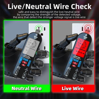 Digital Multimeter Tester Rechargeable Electrical Voltmeter