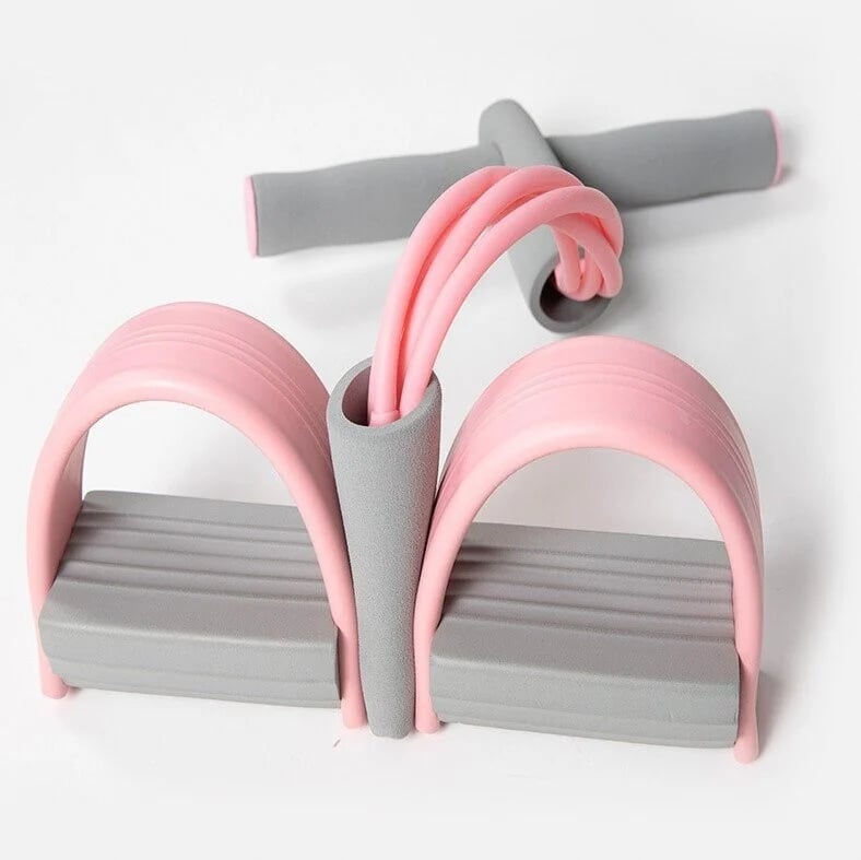 🔥21 Fitness Resistance Bands-4 Tube Pedal Ankle Puller