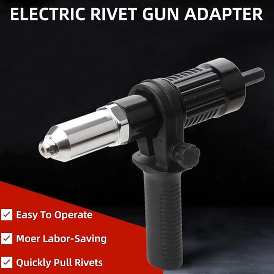 🔥Last Day 49% OFF- 🔥🎁  Professional Electric Rivet Gun Adapter Kit