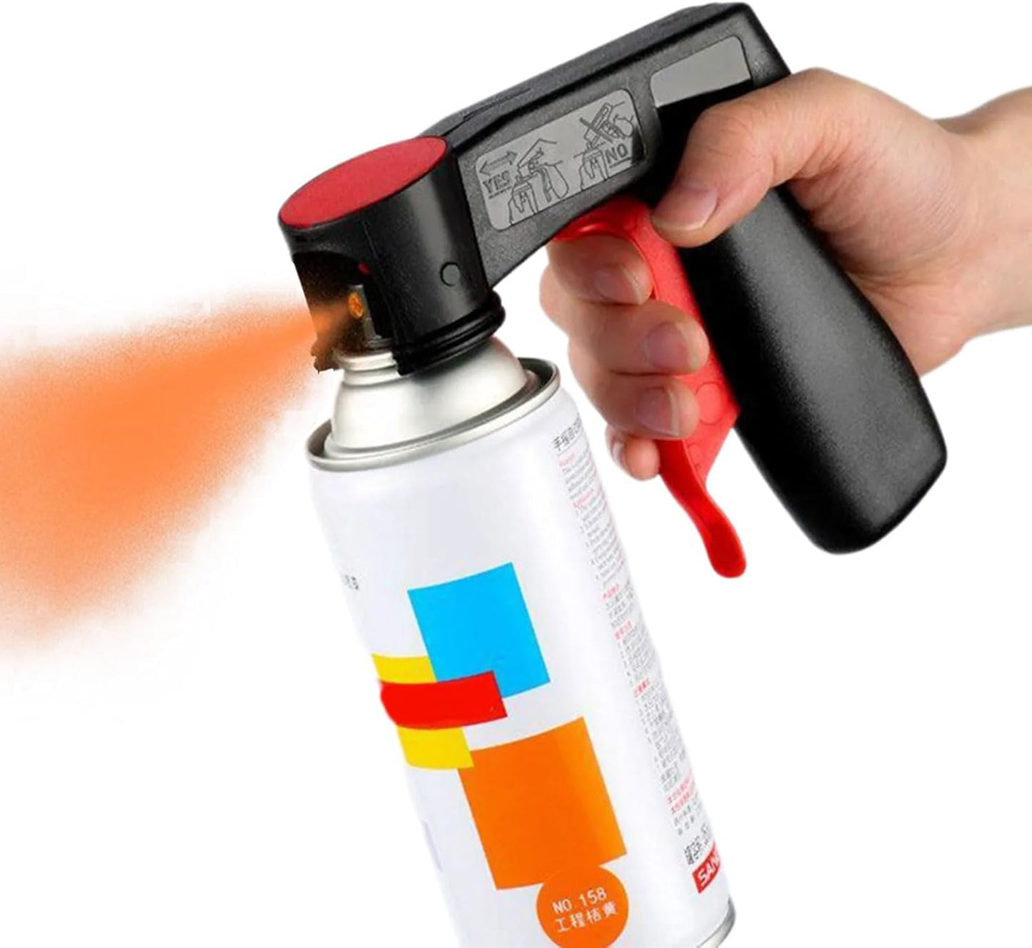 🔥 Car paint spray handle! Use this instant aerosol spray gun to paint like a professional! 🎨🖌️ Effortless, precise, and mess-free! 🚀💯