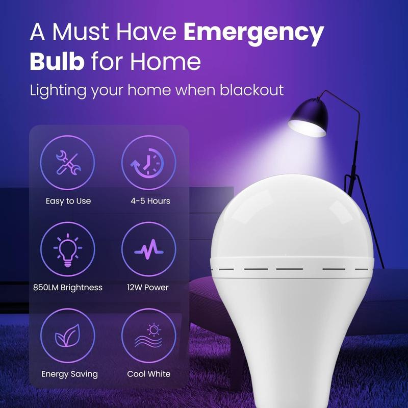 💥Limited-time promotion! 🌟Rechargeable emergency light bulb