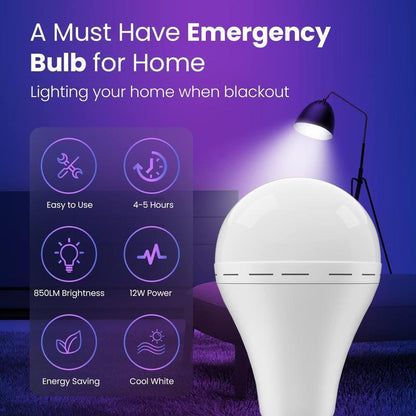💥Limited-time promotion! 🌟Rechargeable emergency light bulb