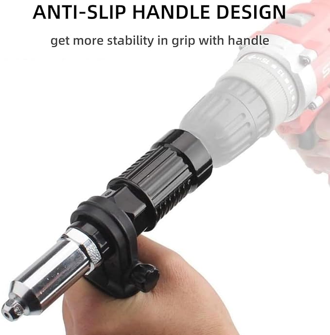 🔥Last Day 49% OFF- 🔥🎁  Professional Electric Rivet Gun Adapter Kit