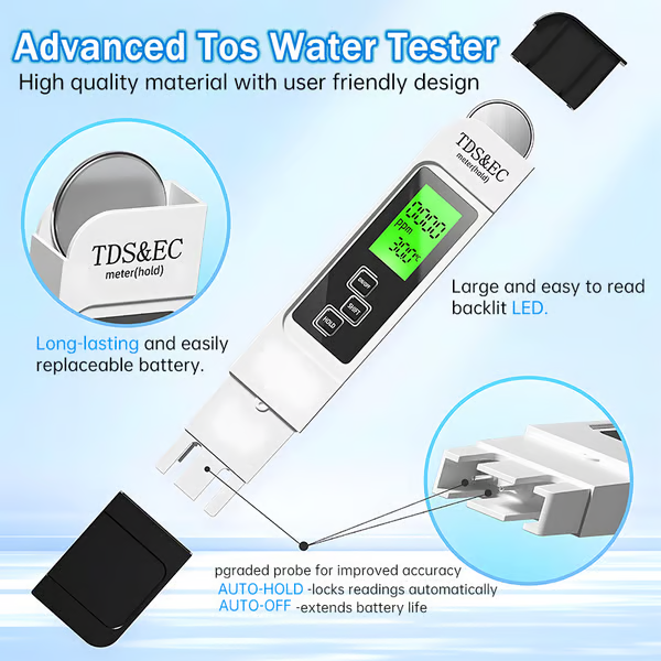 🔥Last Day 48% OFF🔥2026 All-New 4 in 1 Digital Water Tester